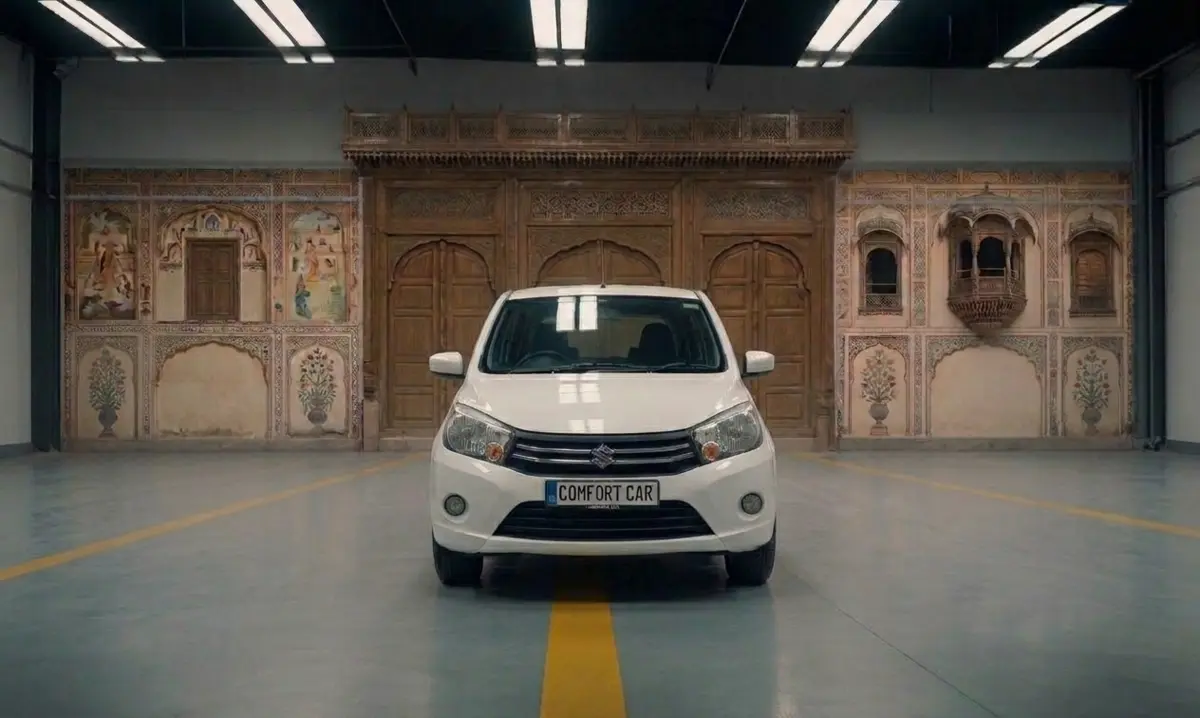 parked suzuki cultus front